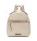 Buy Pikolinos Durango beige leather backpack with double compartment