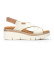 Comprar Pikolinos Sandalias de Piel Gomer blanco roto