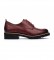 Pikolinos Vicar maroon leather shoes