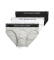 Comprar Polo Ralph Lauren Pacote de 3 cuecas de baixo Rise preto, cinza, branco