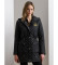 Kb Lauren Ralph Lauren Lang sort quiltet frakke