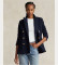 Buy Polo Ralph Lauren Navy crossover knit blazer