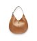 Comprar Polo Ralph Lauren Bolsa de ombro Polo ID grande de couro castanho escuro
