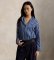 Buy Polo Ralph Lauren Blue striped cotton shirt with Relaxed Fit