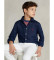 Comprar Polo Ralph Lauren Camisa de linho azul-marinho