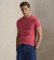 Køb Polo Ralph Lauren Custom Slim Fit Strik T-shirt rød