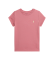 Comprar Polo Ralph Lauren T-shirt de malha de algodão rosa