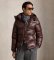 Comprar Polo Ralph Lauren Jaqueta Gorham brilhante de penugem marrom