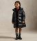 Buy Polo Ralph Lauren Long blue hooded down jacket with hood