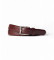 Comprare Polo Ralph Lauren Cintura in pelle di sella marrone