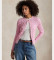 Acheter Polo Ralph Lauren Cardigan en coton rose en maille eights