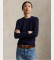 Comprare Polo Ralph Lauren Maglia di lana a trecce blu navy