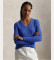 Comprare Polo Ralph Lauren Maglione in cotone lavorato a maglia blu