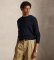 Comprar Polo Ralph Lauren Jersey de Algodón de Punto Trenzado marino