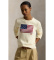 Kup Polo Ralph Lauren Beżowy bawełniany sweter z flagą