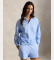 Comprar Polo Ralph Lauren Jersey tipo polo de felpa ligera azul