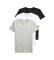 Acheter Polo Ralph Lauren Pack 3 T-shirts Crew blanc, gris, noir