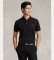 Comprar Polo Ralph Lauren Pólo personalizado em algodão macio Slim Fit preto