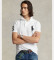 Buy Polo Ralph Lauren Logo mesh polo shirt white