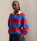 Comprar Polo Ralph Lauren Pólo de râguebi de malha azul e vermelha