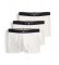 Comprar Polo Ralph Lauren Set 3 bóxers clásicos de mezcla de algodón blanco