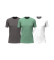 Acheter Polo Ralph Lauren Lot de 3 t-shirts à col ras du cou gris, vert, blanc