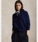 Comprare Polo Ralph Lauren Felpa con zip intera blu navy