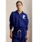Buy Polo Ralph Lauren Navy blue ?P? logo fleece top