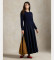 Comprar Polo Ralph Lauren Vestido Fit & Flare em tecido azul-marinho