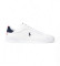 Comprar Polo Ralph Lauren Zapatillas de piel Heritage Court II blanco
