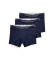 Buy Polo Ralph Lauren Set of 3 navy stretch cotton boxer shorts