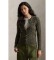 Comprare Polo Ralph Lauren Cardigan di cotone a trecce verde
