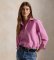Buy Polo Ralph Lauren Pink Relaxed Fit cotton and silk shirt