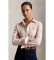 Buy Polo Ralph Lauren Pink striped Classic Fit linen shirt
