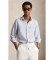 Buy Polo Ralph Lauren Blue Custom Fit striped linen shirt