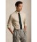 Comprar Polo Ralph Lauren Camisa de popelina com xadrez Glen bege