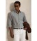 Acheter Polo Ralph Lauren Chemise Custom Fit en sergé technique gris