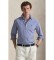 Comprar Polo Ralph Lauren Camisa de popelina elástica azul de corte justo