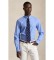 Comprare Polo Ralph Lauren Camicia Slim Fit in popeline elasticizzato blu