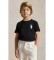 Buy Polo Ralph Lauren Big Pony black cotton knitted t-shirt