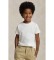 Buy Polo Ralph Lauren Big Pony white cotton knitted T-shirt