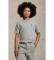 Comprar Polo Ralph Lauren T-shirt de algodão com gola redonda cinzenta