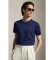 Comprar Polo Ralph Lauren Camiseta de algodão Custom Slim Fit marinho