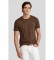 Buy Polo Ralph Lauren Custom Slim Fit cotton T-shirt brown