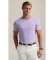 Buy Polo Ralph Lauren Soft cotton T-shirt Custom Slim lilac