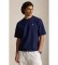 Buy Polo Ralph Lauren Relaxed Fit navy blue crew neck t-shirt