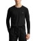 Comprar Polo Ralph Lauren Camiseta de dormir de punto de algodón negro
