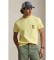 Buy Polo Ralph Lauren Classic Fit embroidered knitted T-shirt yellow