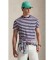 Acheter Polo Ralph Lauren T-shirt en maille à rayures Classic Fit rose