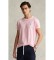 Buy Polo Ralph Lauren Custom Slim Fit Knit T-shirt pink